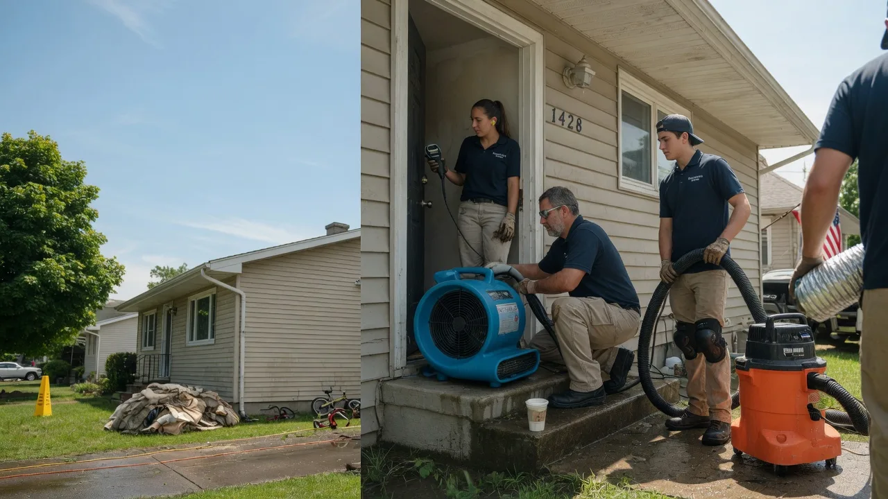 Water Damage Restoration in Petroleum, WV near me